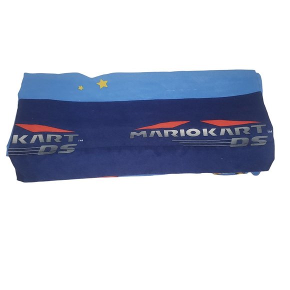 Official Nintendo Mario Kart Twin Flat Bed Sheet or for Crafting Projects - Picture 3 of 3